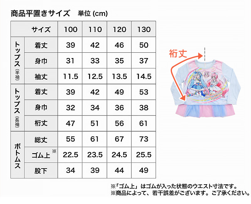 プリキュア デリシャスパーティ パジャマ 半袖 長袖 光るパジャマ 100cm～130cm (デリシャスパーティプリキュア 110cm 120cm  女児 グッズ 女の子 お泊り保育 光る パジャマ デパプリ) 【在庫限り】 通年 すててこねっと