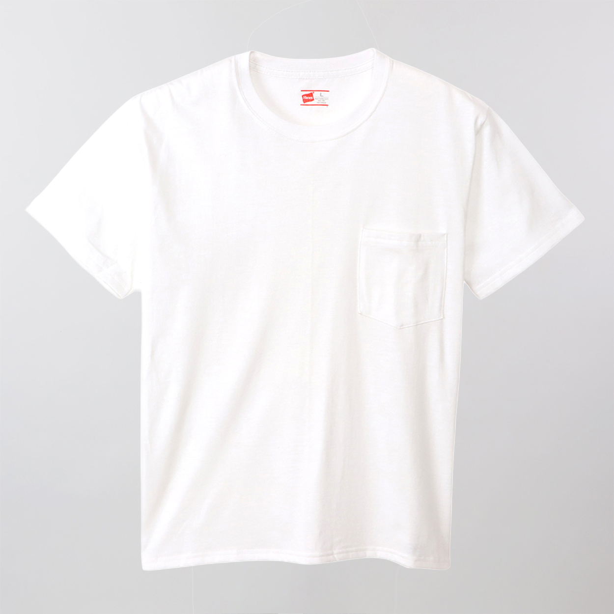 ヘインズ Tシャツ 綿100％ メンズ 2枚組 白 黒 ポケット付き ビジネス ビジカジ魂 インナー スーツ カジュアル 抗菌防臭 M-LL –  スクログ