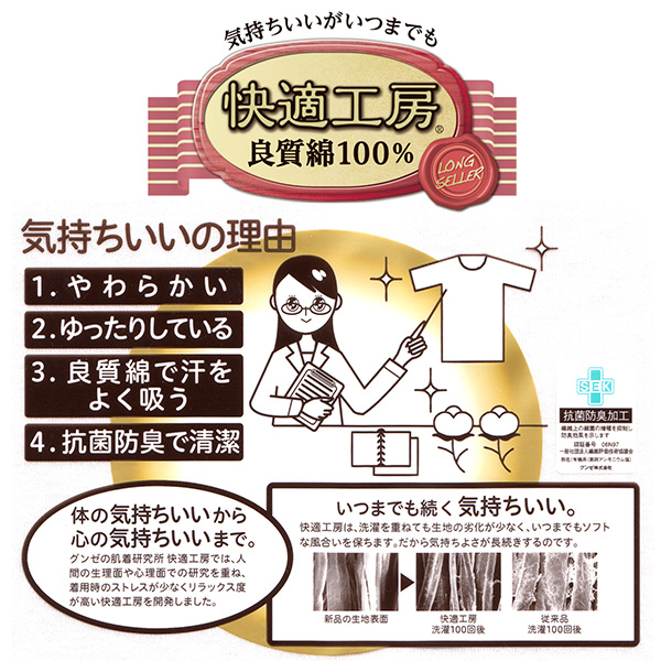 グンゼ キッズインナー 子供肌着 半袖シャツ 2枚組 100cm～160cm (半袖インナー キッズ 半袖 綿100％ スクールインナー シャツ セット 白 黒 100 110 120 130 140 150 160)