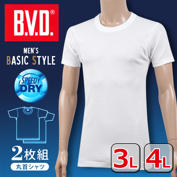 BVD ボクサーパンツ メンズ ボクサーブリーフ パンツ 前あき 2枚組 M～LL bvd B.V.D.BASIC STYLE 吸汗 速乾 インナー セット アンダーウェアー 下着 肌着 M L LL