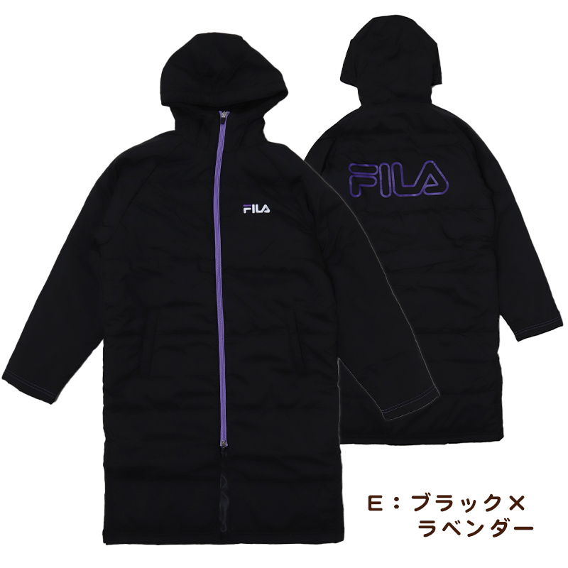 キッズ ボア ジャケット ブルゾン 子供服 アウター 冬服 秋 FILA 130～160cm 子供 女の子 冬 トップス もこもこ 暖かい あったか 上着 フィラ (送料無料) (在庫限り)