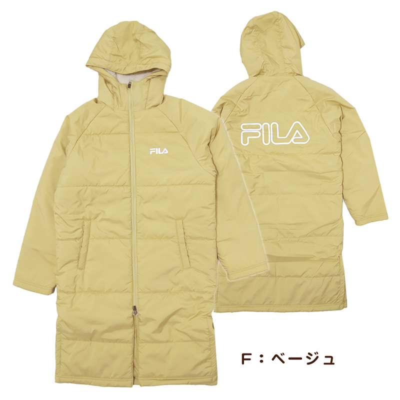 キッズ ボア ジャケット ブルゾン 子供服 アウター 冬服 秋 FILA 130～160cm 子供 女の子 冬 トップス もこもこ 暖かい あったか 上着 フィラ (送料無料) (在庫限り)