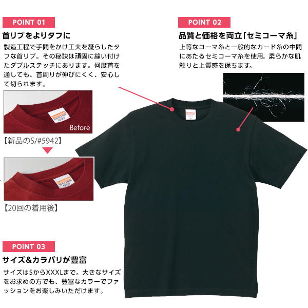 メンズ 6.2オンスプレミアムTシャツ XXL・XXXL (United Athle メンズ アウター) (取寄せ)