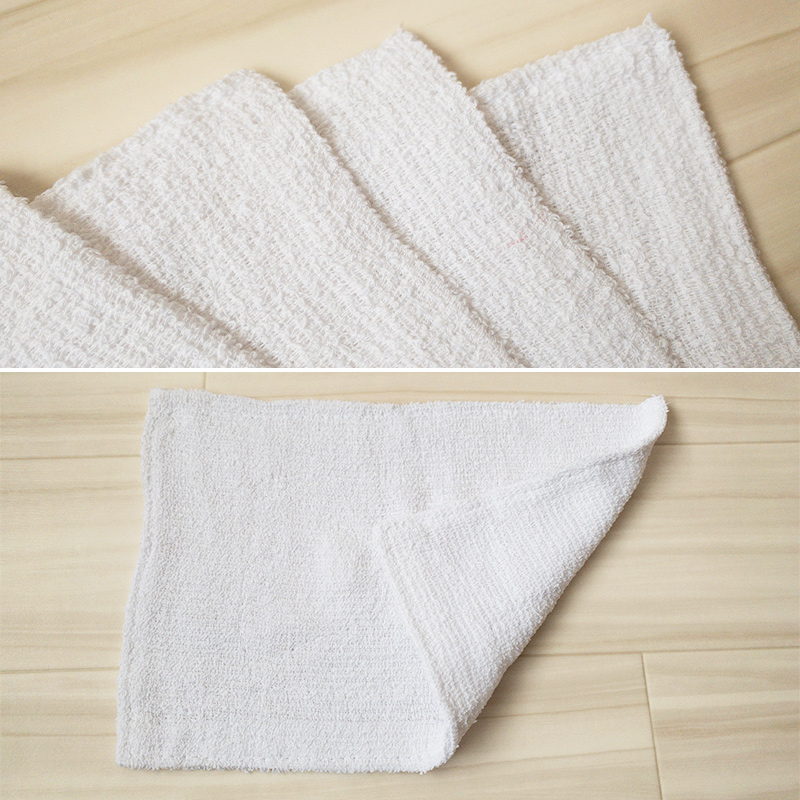 最新な 雑巾 ミニ白７枚 ２枚重ね ぞうきん 121 | obiadyuandrzeja