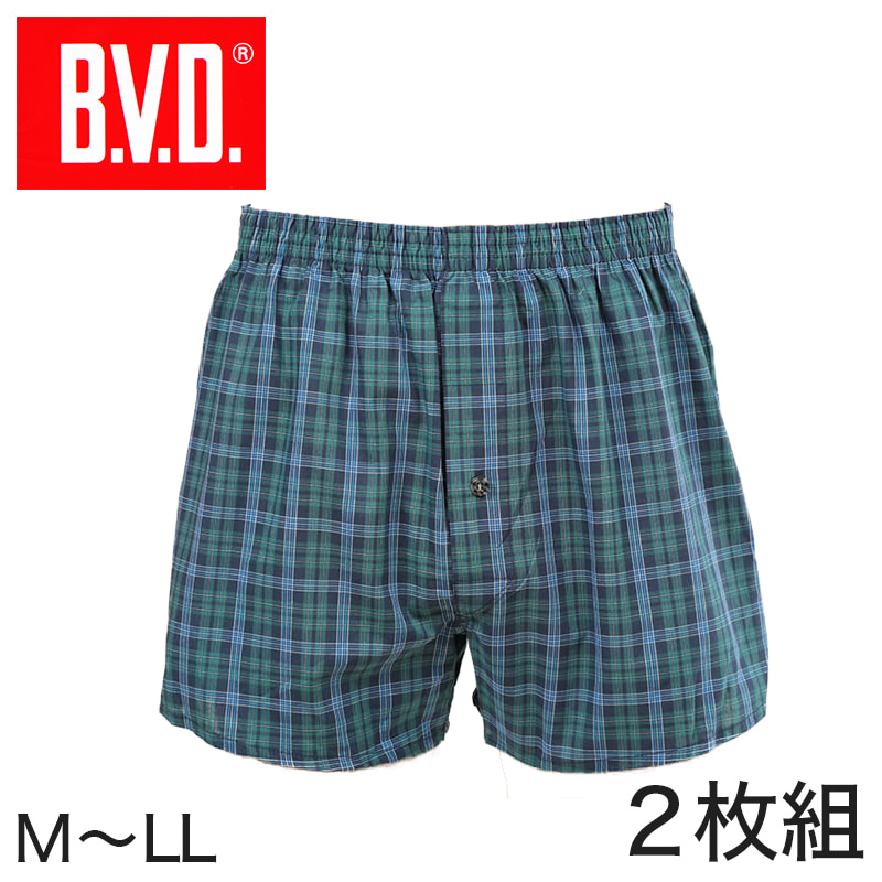 Bvd トランクス メンズ 下着 B V D New Standard 2枚組 M Ll Bvd M L