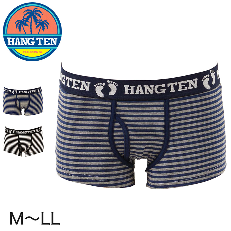 Hang Ten ベア天竺 前あきボクサーパンツ M Ll ハンテン ボクサーブリーフ 大きい 下着 靴下 ストッキングのネット卸売 すててこ問屋